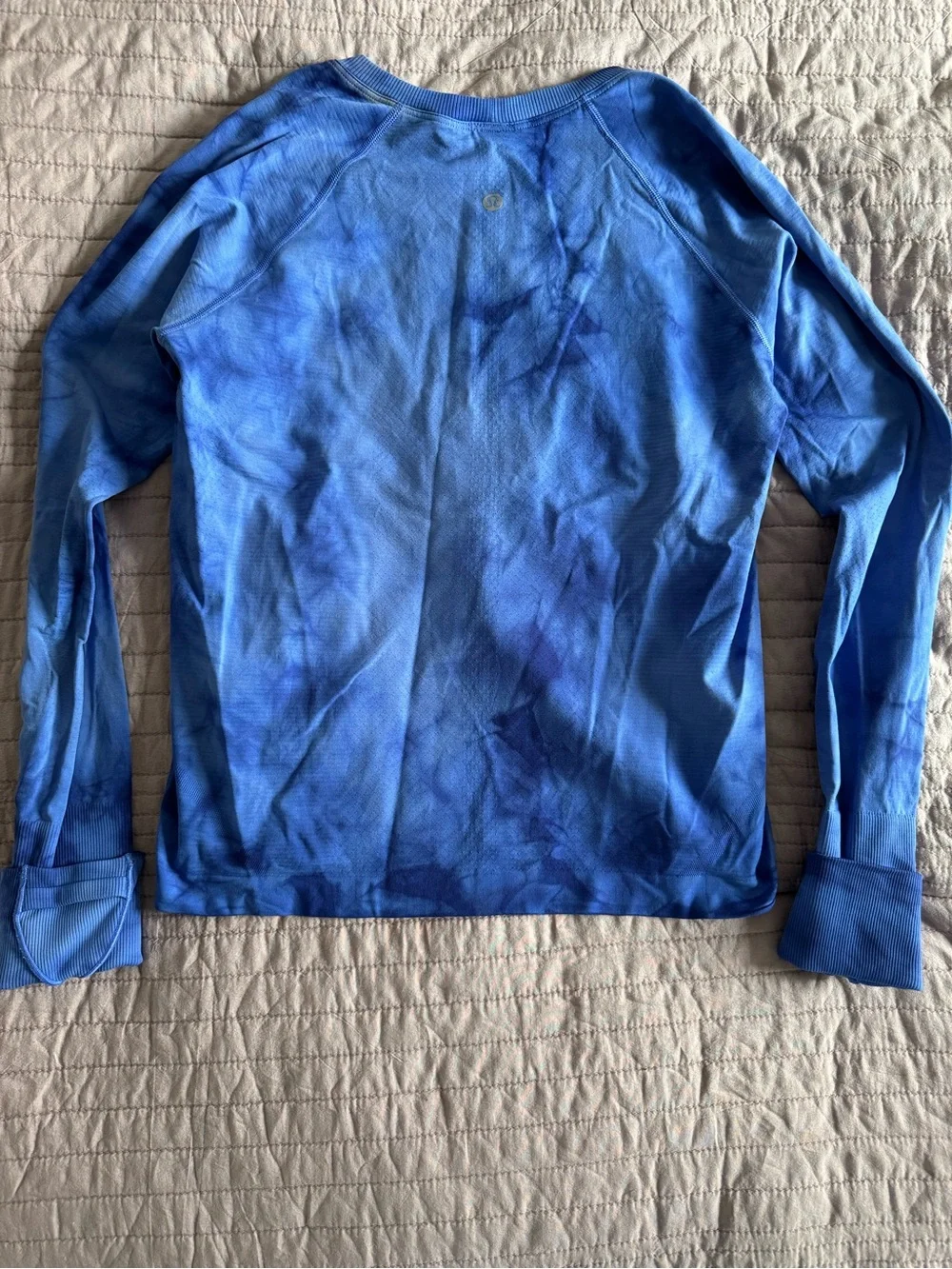 Lululemon Swiftly tech 2.0 Long Sleeve Shirt 8 Tie Dye Blue